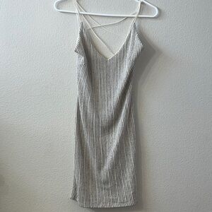 Boutique mini body con knit dress. Size medium. NWT